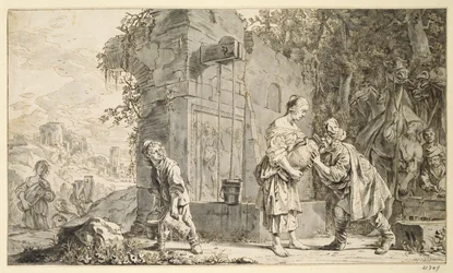 Rebecca and Eliezer, 1660